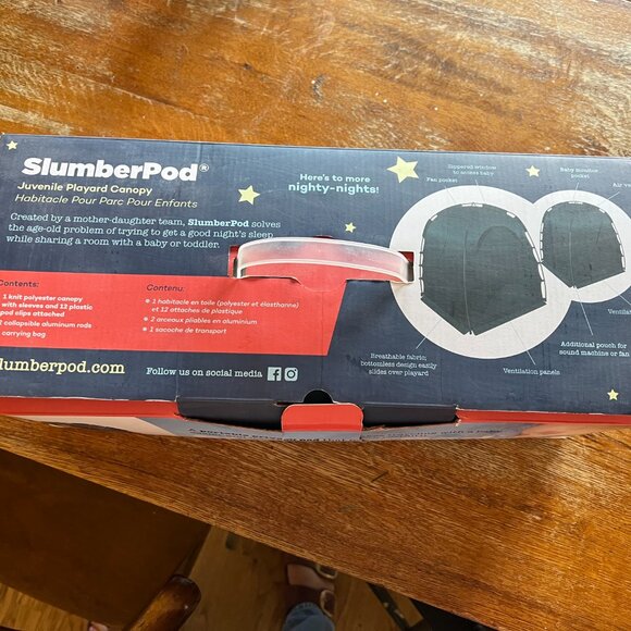 Teal SlumberPod Privacy Blackout Canopy Travel Sleep Space - Picture 8 of 10